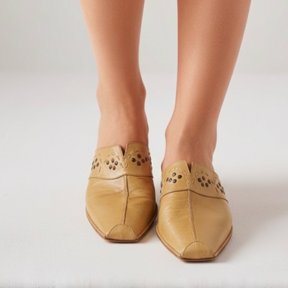 Elle Women's Mustard Mules